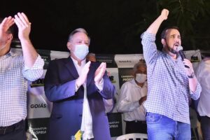 Evento partidário - Lideranças do MDB de Goiânia defendem candidatura própria do partido ao cargo de governador de Goiás. Apoio a Caiado ainda é forte. Veja: