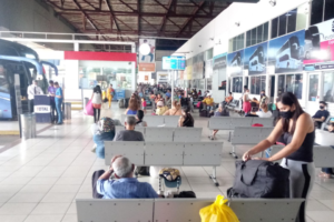 Fluxo de passageiro no terminal Fluxo de passageiros na rodoviária de Goiânia é 20% menor do que em 2019 (Foto: Divulgação/ Assessoria Rodoviária de Goiânia)