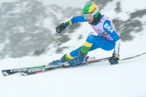 Valentino Caputi, atleta do Esqui Alpino brasileiro