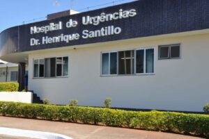 Adolescente foi internado no Hospital de Urgências de Anápolis. (Foto: Reprodução)