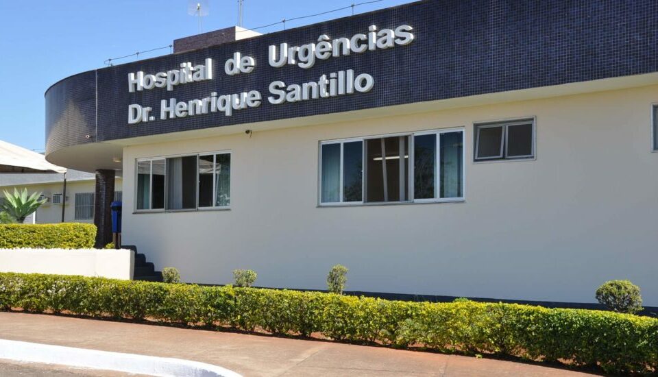 Adolescente foi internado no Hospital de Urgências de Anápolis. (Foto: Reprodução)
