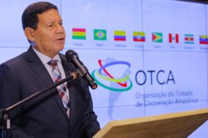 Vice-presidente inaugura sede de organização de cooperação amazônica