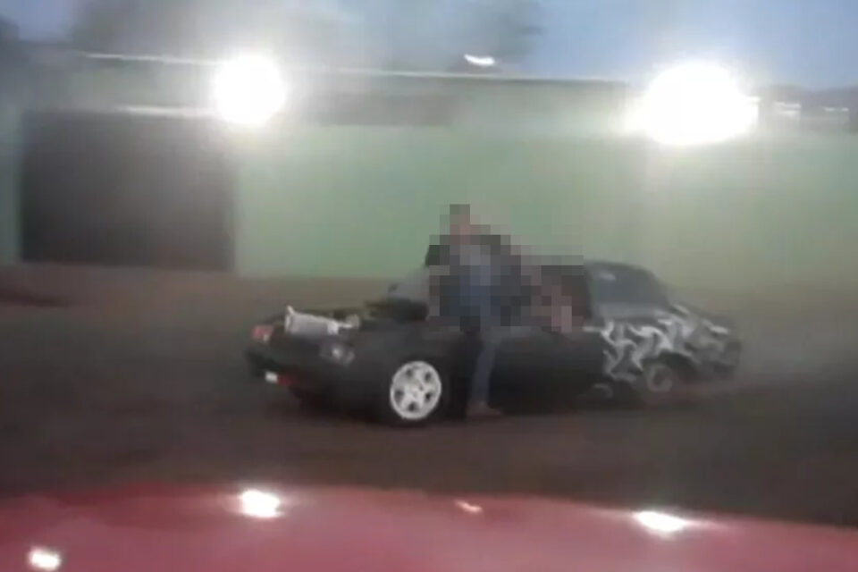 Homem é atropelado por carro que fazia manobras em evento de Montividiu: veja vídeo