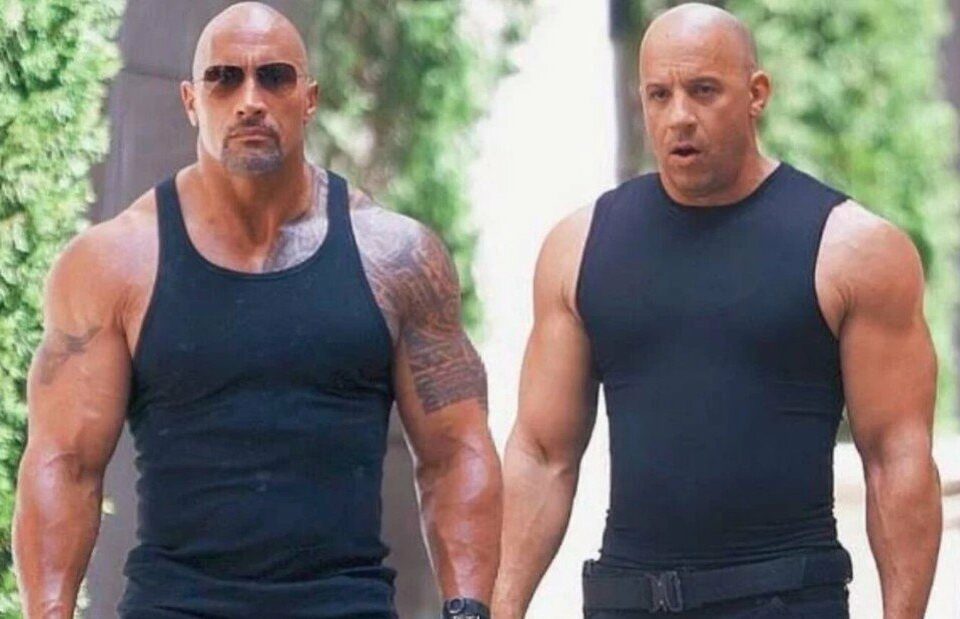 Desde 2019 os dois discutem com frequência. The Rock revela detalhes sobre briga com ator Vin Diesel Velozes e Furiosos Dwayne Johnson
