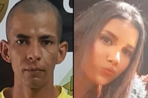 Lucas Rodrigues Liberato diz ter agido por ciúmes, mas polícia apurou que ele já havia ameaçado Lara Gabrielly (Fotos: Polícia Civil)