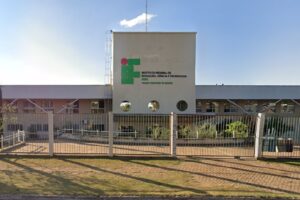 Campus do IFG de Aparecida oferta vagas para cursos técnicos integrados ao Ensino Médio (Imagem: Google Street View - Reprodução)