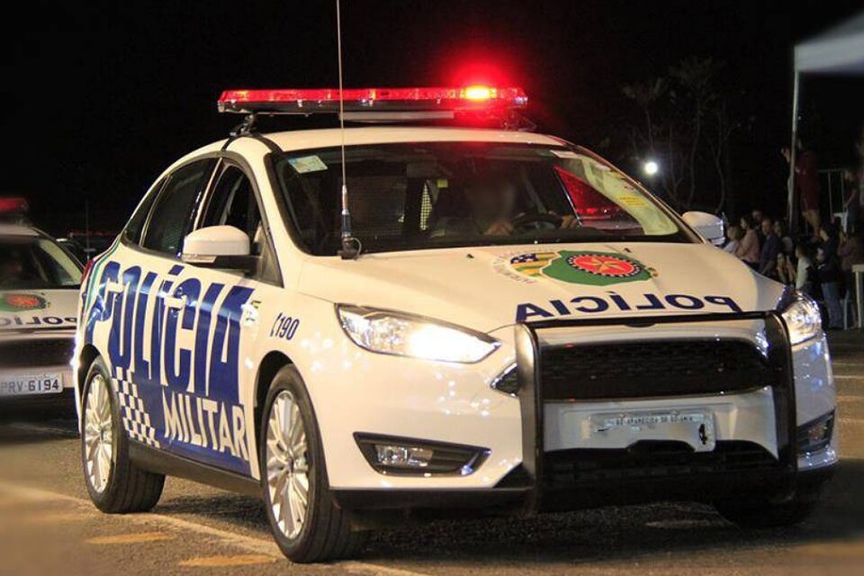 Viatura da Polícia Militar (PM) de Goiás