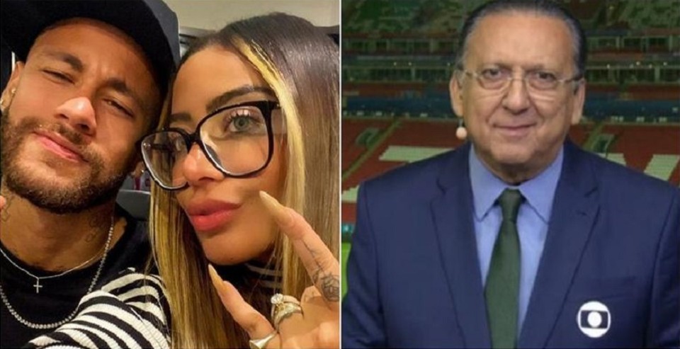 Rafaella Santos fez referência a áudio vazado no jogo anterior. Irmã de Neymar volta a alfinetar Galvão Bueno: "Microfone desligado"