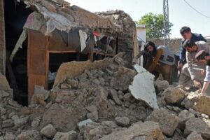 Mulheres e crianças estão entre as maioria das mortes após terremoto