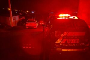 Crime ocorreu na noite de sexta-feira (22). (Foto: Jonathan Cavalcante/Mais Anápolis)
