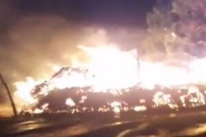 Incêndio destrói casa de reza de aldeia guarani-kaiowá em MS