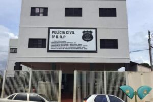 Prédio da Polícia Civil em Rio Verde - Suspeito de roubar mulheres atraídas para encontro amoroso foi morto. Ele tentou atropelar policial