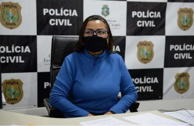Delegada Ana Paula Barroso, impedida de entrar em loja da Zara em Fortaleza (Foto: Polícia Civil)