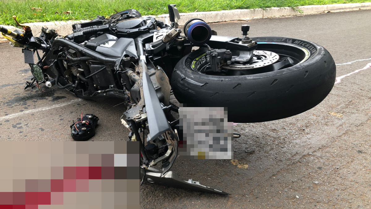 Motociclista morre em colisão contra caminhão no Bairro São Francisco, em Goiânia