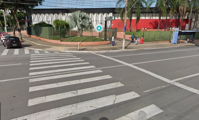 As eleições da OAB provocaram alterações no trânsito na região do Centro de Goiânia, nesta sexta-feira (19). (Foto: Google Street View)