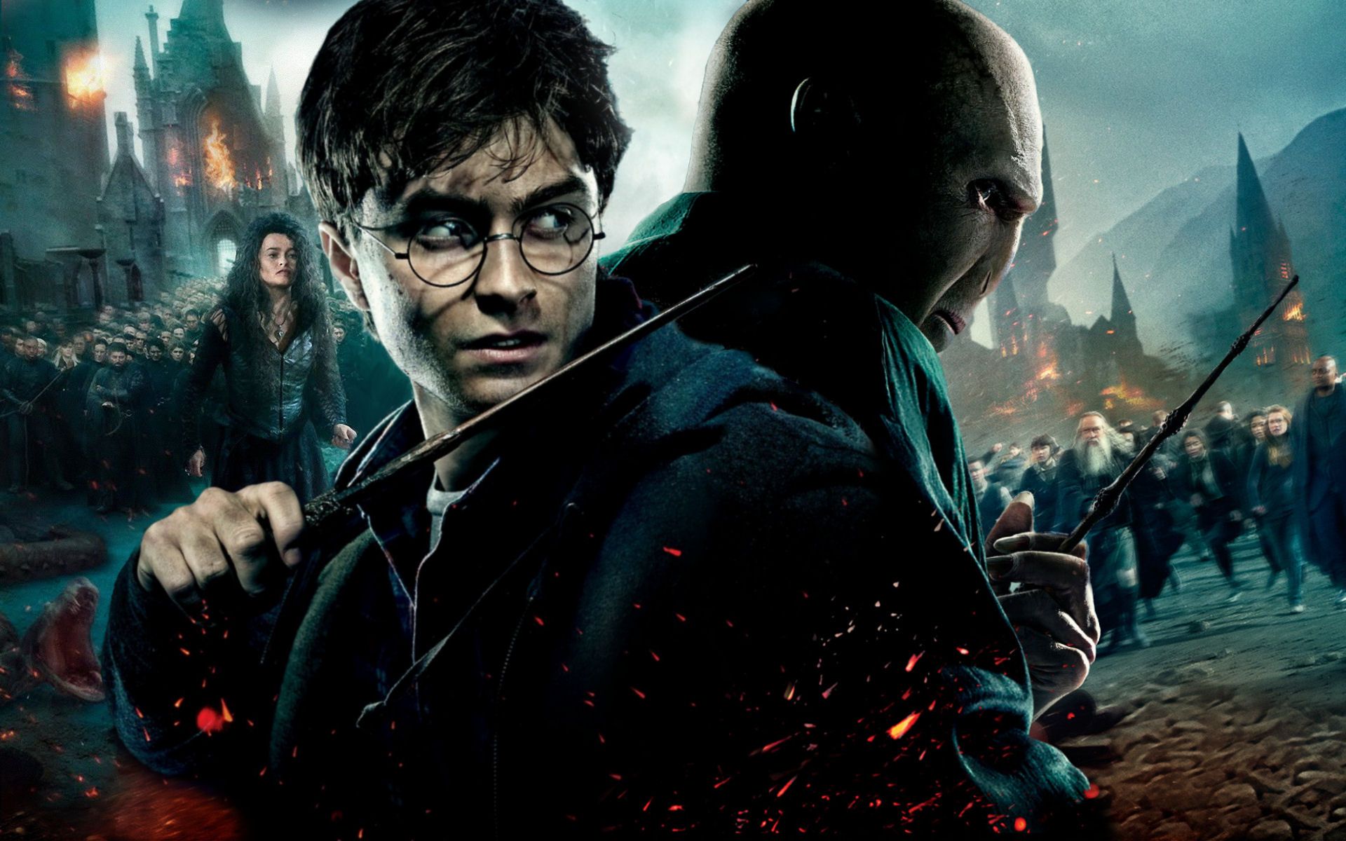 Harry Potter e as Relíquias da Morte – pt. 2, Fim e clímax
