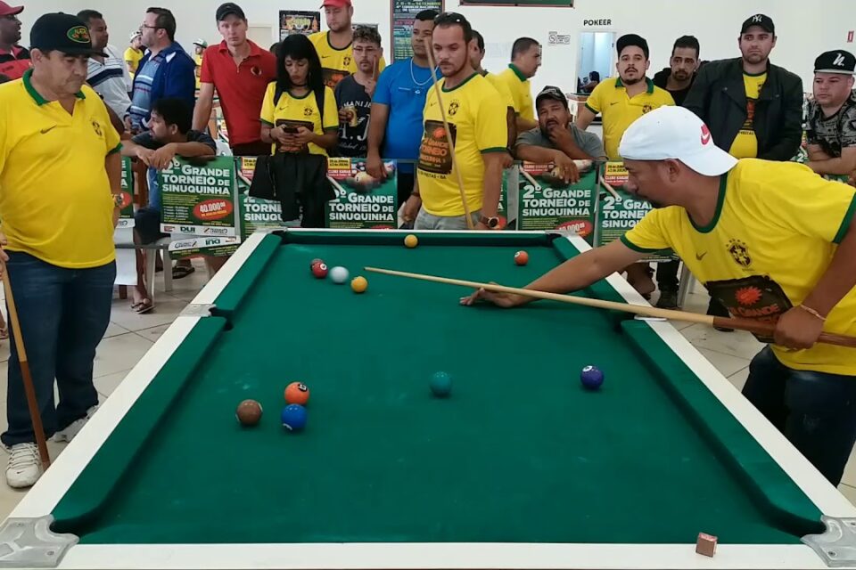 Anápolis receberá torneio de sinuca com presença de Baianinho de Mauá,  fenômeno do bilhar