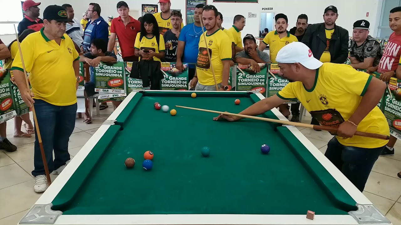 Anápolis receberá torneio de sinuca com presença de Baianinho de Mauá,  fenômeno do bilhar