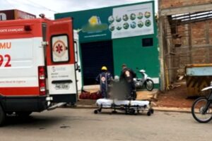 Turista foi encaminhada para hospital de Caldas Novas, mas não resistiu (Foto: Divulgação - CBMGO)