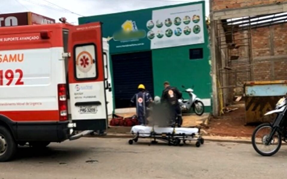 Turista foi encaminhada para hospital de Caldas Novas, mas não resistiu (Foto: Divulgação - CBMGO)