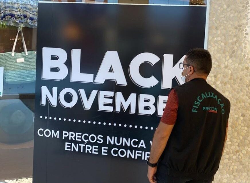 O Procon Goiânia realiza, durante toda a sexta-feira (26), operação de fiscalização da Black Friday, no comércio da capital. (Foto: divulgação)