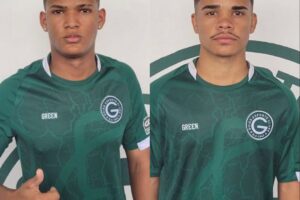 Gustavo Oliveira e Victor no Goiás Sub-17