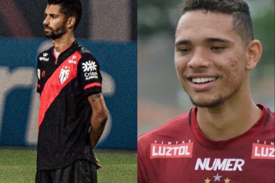 Jorginho e Luiz Fernando no Atlético Goianiense