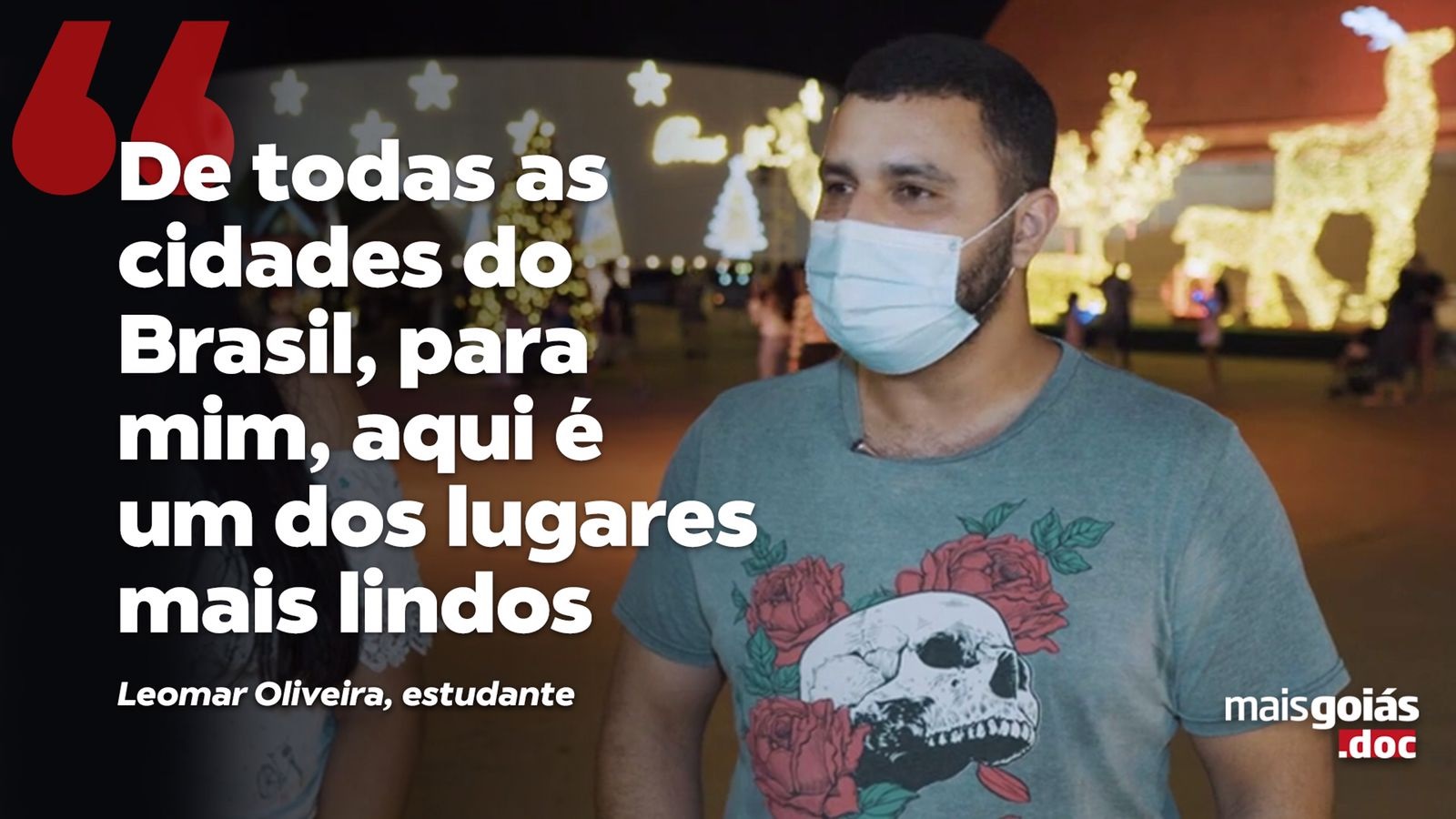 Mais Goiás.doc mostra decorações natalinas de Goiânia 
