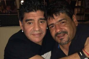 Diego Maradona e Hugo Maradona