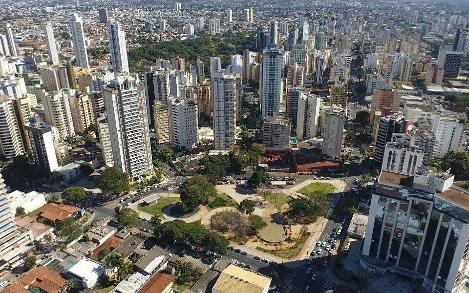 Vista aérea de Goiânia