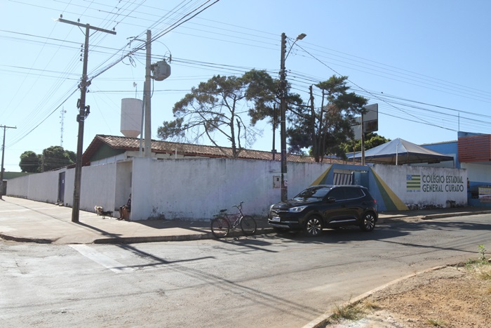 Fato aconteceu no Colégio Estadual General Curado, localizado no Setor Industrial Munir Calixto. (Foto: Divulgação/Governo de Goiás)