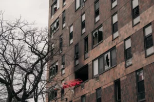 Incêndio em prédio residencial em Nova York.
