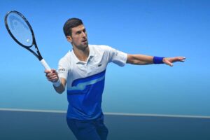 Tenista sérvio Novak Djokovic