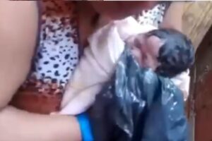 Polícia identifica mãe que abandonou bebê em canteiro de obras em Cristalina (Foto: Reprodução - Redes Sociais)