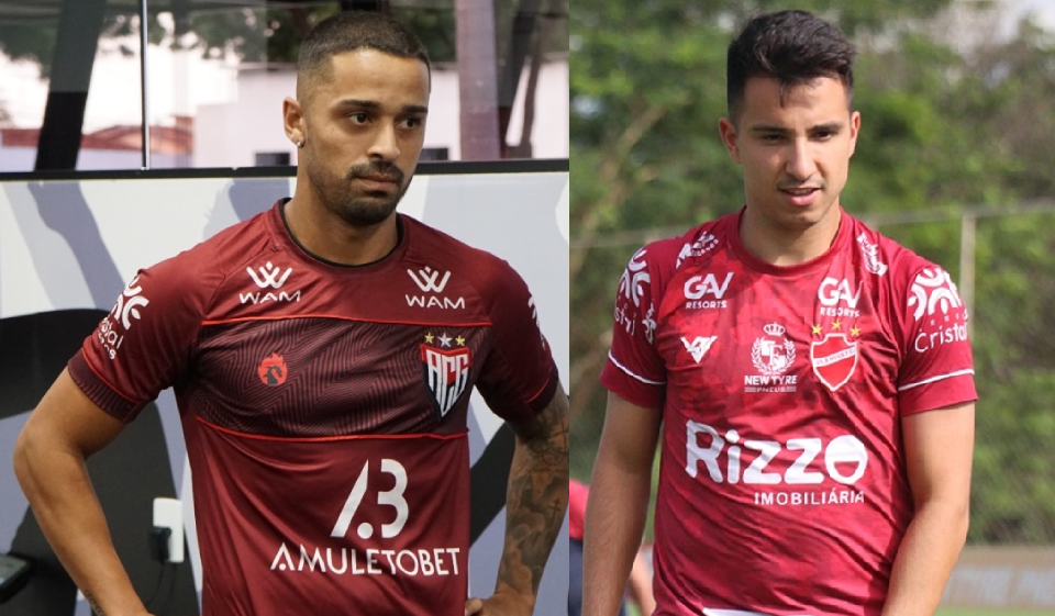 Dellatorre e Matheuzinho são contratações de Atlético-GO e Vila Nova