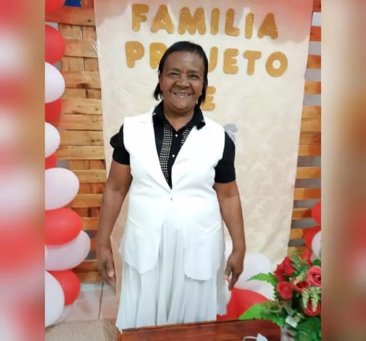 Pastora Odete Rosalina da Costa, assassinada em Goiânia (Foto Arquivo pessoal)