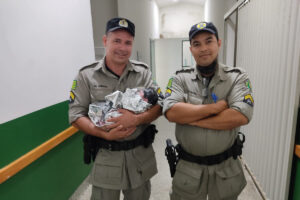 Policiais militares auxiliam mulher a dar à luz em Mara Rosa