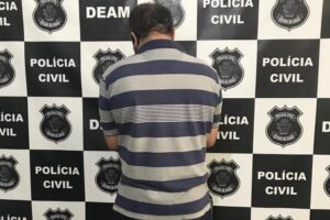 Homem foi interrogado na Delegacia Especializada no Atendimento à Mulher (DEAM) de Anápolis. (Foto: Divulgação/Polícia Civil)