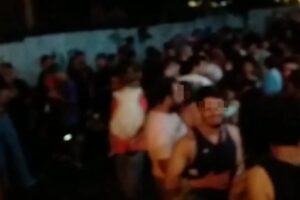 Equipes de fiscalização de Goiânia encerraram, no domingo (27), uma festa que acontecia em um bar situado no Setor Oeste. (Foto: divulgação/Prefeitura)