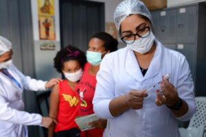 Goiânia tem apenas 4% das crianças vacinadas contra covid-19