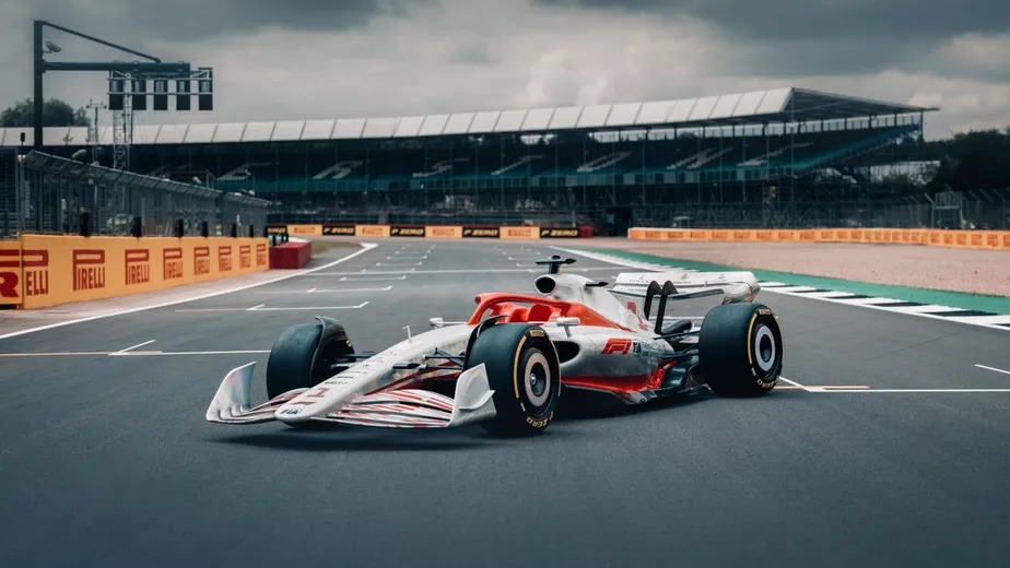 Projeto do carro da Fórmula 1 de 2022