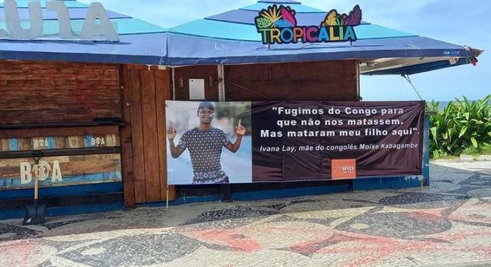 Família de Moïse desiste de administrar quiosque onde congolês foi morto no Rio de Janeiro