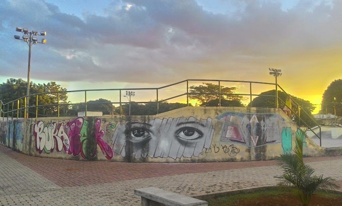 Pista do Novo Horizonte é opção para andar de skate em Goiânia