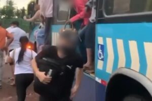 Passageiras ficam feridas em assaltado no Eixo Anhanguera em Goiânia