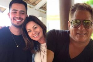 Liz Vargas, ex integrante do Banana Split, é mãe de Matheus Vargas. Ex de Leonardo cita frustração do filho na carreira de cantor sertanejo