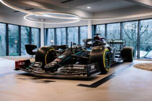 Carro da Mercedes na Fórmula 1 2022