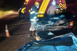Casal morre após caminhão passar por cima do carro na GO-330 em Pires do Rio