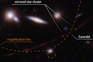 Nasa detecta a estrela mais distante já vista a partir da Terra, a 12,9 bilhões de anos-luz (Foto: Divulgação)