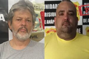 A Polícia Civil prendeu Charleston Rosa Nunes e João Lucas Batista, suspeitos de estelionato em diversas cidades de Goiás e também no Distrito Federal.