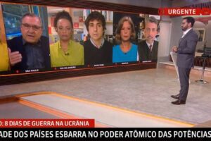 Carlos Sardenberg questionou Guga Chacra sobre apoio a invasão russa. Comentaristas da GloboNews batem boca ao vivo sobre Ucrânia; vídeo